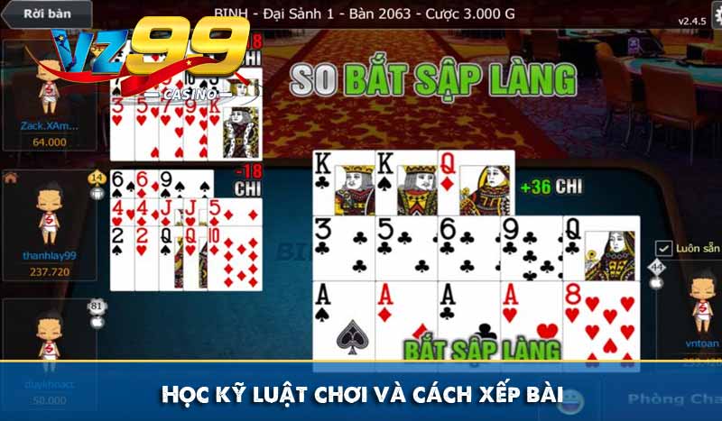 Phương pháp tránh Binh Lủng hiệu quả trong mậu binh nên biết 9 Học kỹ luật chơi và cách xếp bài